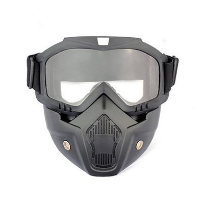 Muškarci Žene Skijanje Snowboard maska Motorne sanke Skijaške naočale Zaštitne naočale otporne na vjetar Motocross Zaštitne naočale s filterom za usta