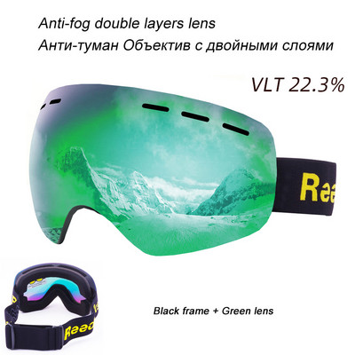 Muškarci Žene Skijanje Snowboard maska Motorne sanke Skijaške naočale Zaštitne naočale otporne na vjetar Motocross Zaštitne naočale s filterom za usta