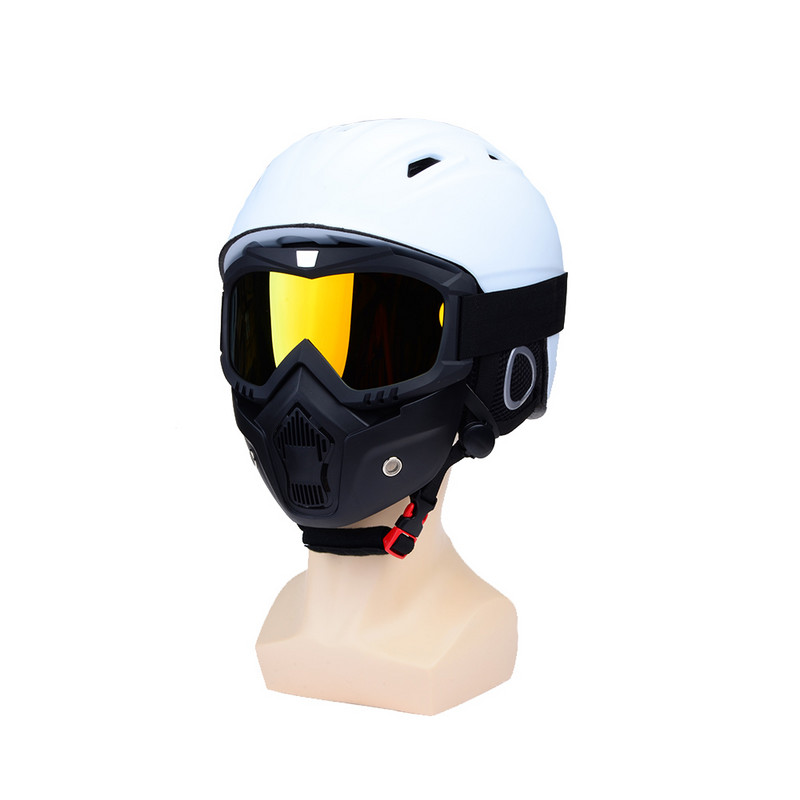 Muškarci Žene Skijanje Snowboard maska Motorne sanke Skijaške naočale Zaštitne naočale otporne na vjetar Motocross Zaštitne naočale s filterom za usta