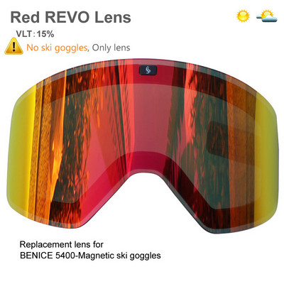 Ochelari de schi magnetici 2022 cu lentile polarizate dublu strat Ochelari de schi anti-aburi UV400 pentru snowboard barbati femei Ochelari de schi Ochelari