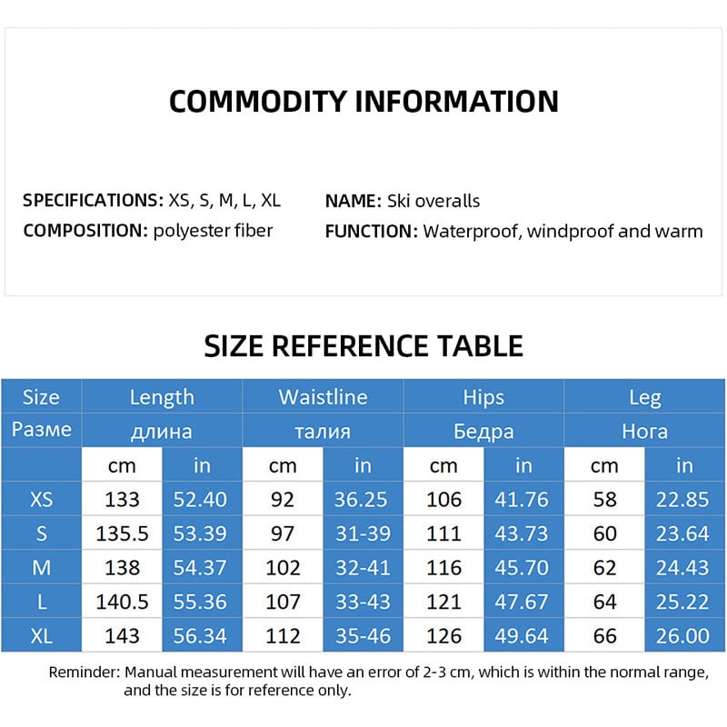 Nove muške ženske skijaške hlače Zimske vanjske otporne na vjetar Vodootporne hlače za snowboarding Ženski muški skijaški kombinezon Skijaške hlače