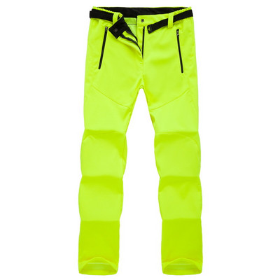 TRVLWEGO Thermal Softshell Pješačenje Skijanje Snowboard Kampiranje Klizanje Vodootporne hlače od flisa za trekking na otvorenom za žene