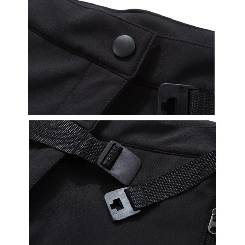 TRVLWEGO Thermal Softshell Pješačenje Skijanje Snowboard Kampiranje Klizanje Vodootporne hlače od flisa za trekking na otvorenom za žene
