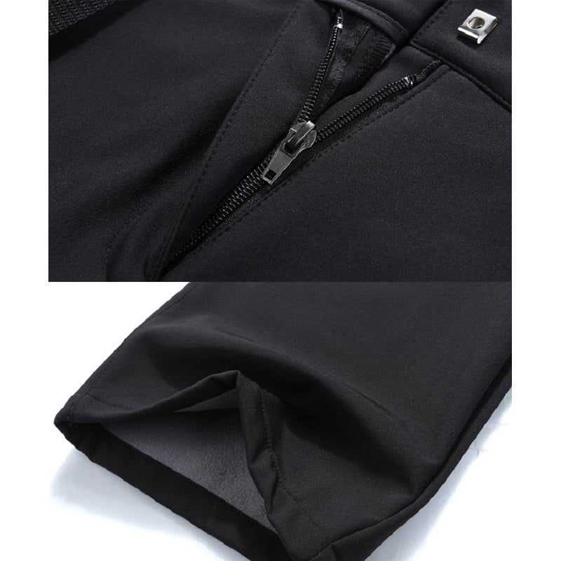 TRVLWEGO Thermal Softshell Pješačenje Skijanje Snowboard Kampiranje Klizanje Vodootporne hlače od flisa za trekking na otvorenom za žene