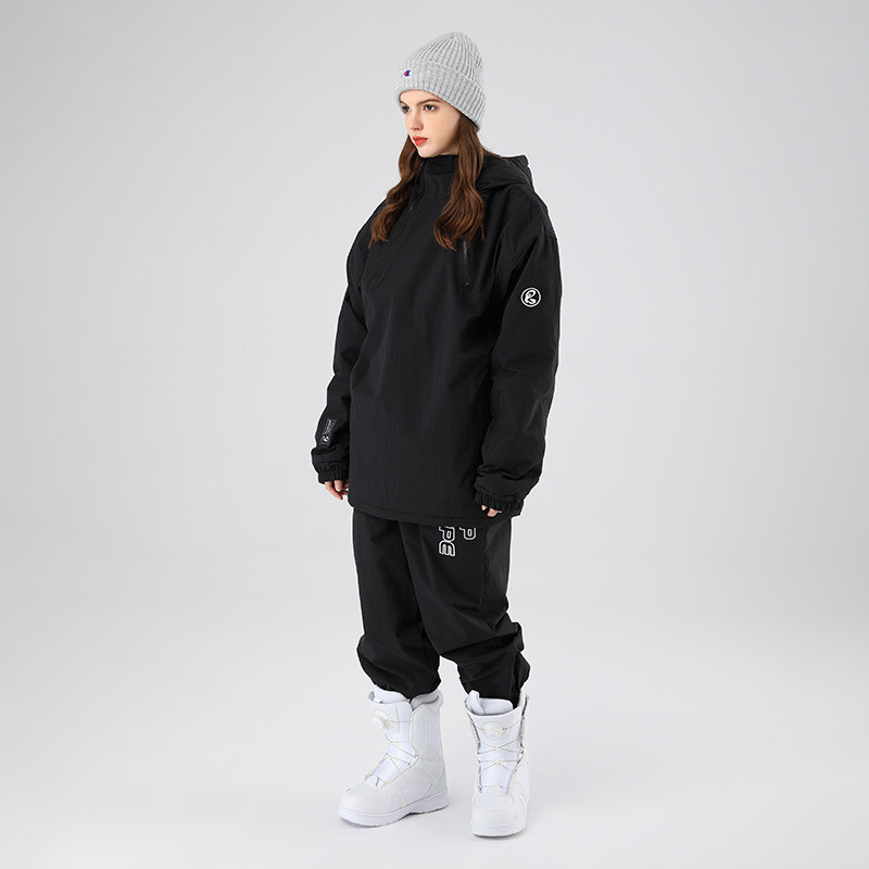 Snowboard ruha női férfi síruha téli kültéri meleg szélálló vízálló sípulcsi dzseki nadrág szett Unisex SK077