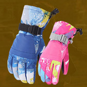 Muškarci Žene Djeca Zima Skijanje na otvorenom Biciklizam Snowboarding Vodootporne skijaške rukavice perčatki zimnie guantes perčatki gornolyžnye