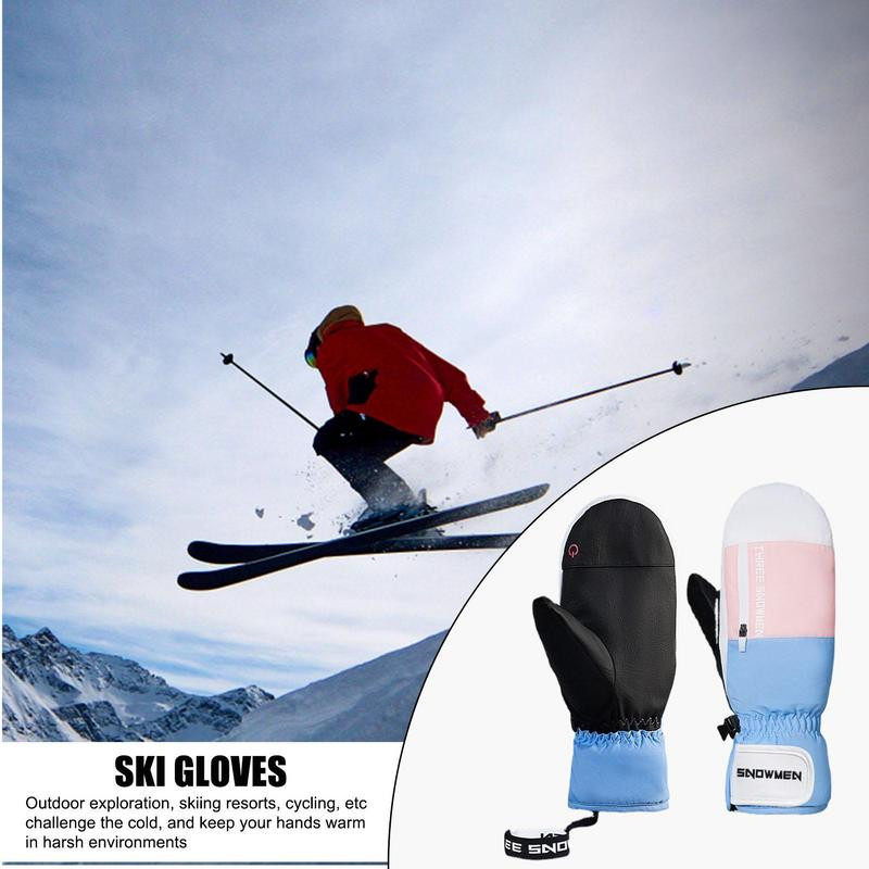 Zimske tople skijaške rukavice Biciklističke rukavice Zimske tople skijaške rukavice Vodootporne za snowboard Ženske rukavice Planinske ženske muške rukavice