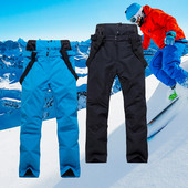 Nove zimske skijaške hlače, muške, ženske, vanjske visoke kvalitete otporne na vjetar, tople snježne hlače, zimske hlače za skijanje i snowboarding Brand