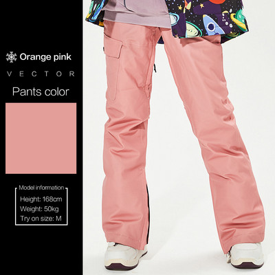 2020 VECTOR Ανδρικά γυναικεία παντελόνια σκι Χειμερινό ζεστό αντιανεμικό αδιάβροχο υπαίθριο αθλητικό Snowboard Σκι Νέο Παντελόνι Plus Size