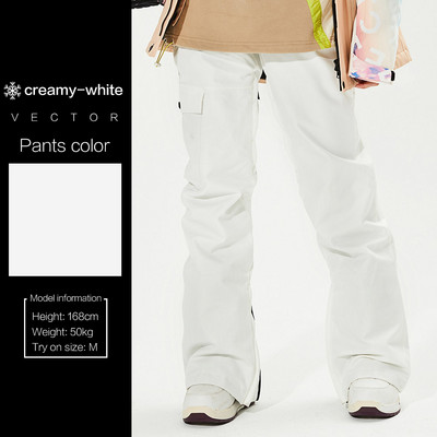 2020 VECTOR Ανδρικά γυναικεία παντελόνια σκι Χειμερινό ζεστό αντιανεμικό αδιάβροχο υπαίθριο αθλητικό Snowboard Σκι Νέο Παντελόνι Plus Size