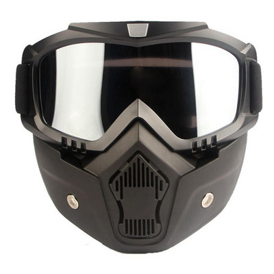 Ochelari de schi snowboard unisex Ochelari de protecție Mască antivânt Ochelari de motocicletă Ochelari de soare de motocross Cască pentru sporturi de iarnă Balaclava