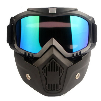 Ochelari de schi snowboard unisex Ochelari de protecție Mască antivânt Ochelari de motocicletă Ochelari de soare de motocross Cască pentru sporturi de iarnă Balaclava