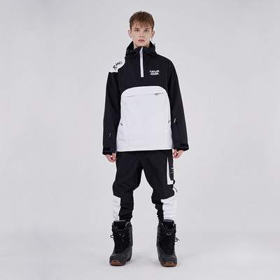 2022 Costum de schi pentru femei Jachetă de snowboard în aer liber caldă + pantaloni Costum de zăpadă pentru bărbați, impermeabilă, respirabilă, pentru schi