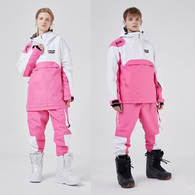 2022 Costum de schi pentru femei Jachetă de snowboard în aer liber caldă + pantaloni Costum de zăpadă pentru bărbați, impermeabilă, respirabilă, pentru schi