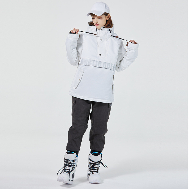 Skijaške majice s kapuljačom, skijaška odijela, ženska odijela, muška odijela za ljubitelje snowboarda, vodootporna i toplina, zadebljana skijaška odijela s kapuljačom