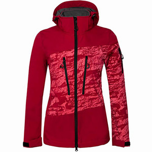Ženske skijaške jakne S kapuljačom Soft Shell Zimska jakna Vodootporna jakna otporna na vjetar Snowboard Ženska Snowboarding Skijanje Planinarenje Sport