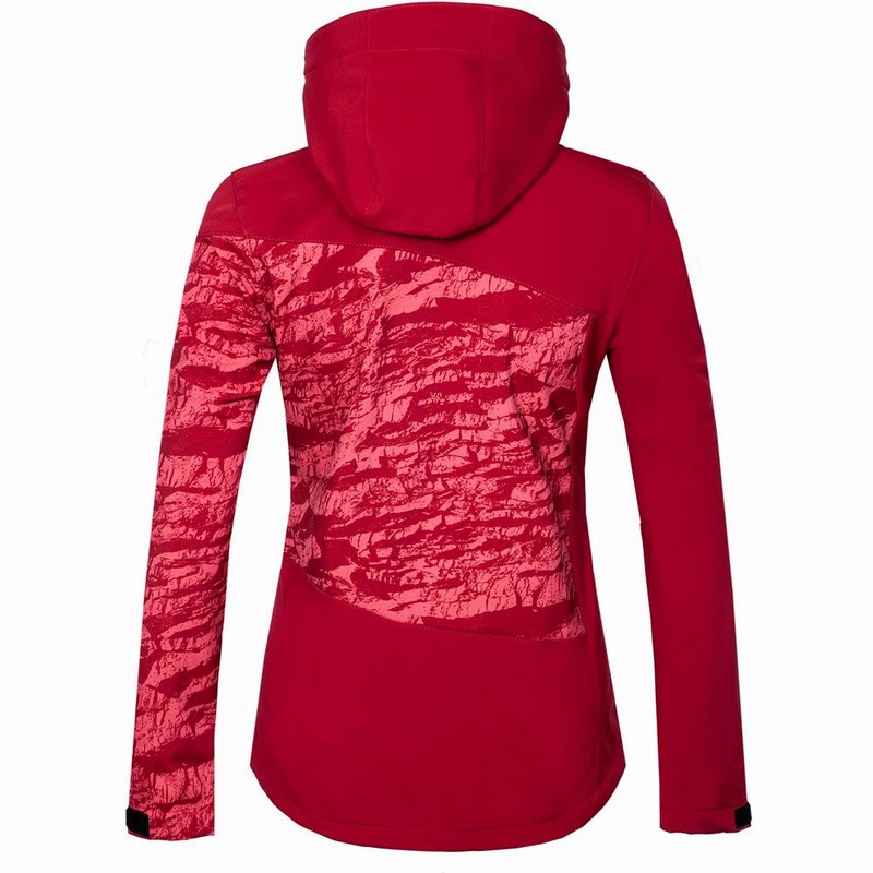 Ženske skijaške jakne S kapuljačom Soft Shell Zimska jakna Vodootporna jakna otporna na vjetar Snowboard Ženska Snowboarding Skijanje Planinarenje Sport