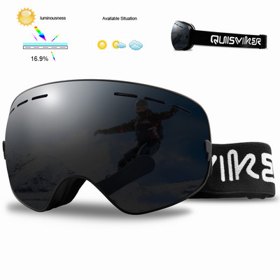 Dvoslojne skijaške naočale protiv magljenja Muškarci Žene Sportske skijaške naočale Motorne sanke Skijaška maska Sunčane naočale za snijeg Naočale za snowboarding