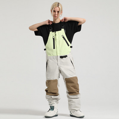 Iarna 2022, pantaloni de schi noi pentru femei, în aer liber, rezistente la vânt, pentru snowboard, pentru bărbați, pantaloni pentru zăpadă, salopete pentru femei, costume de schi, salopetă