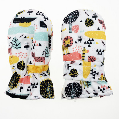 Nove zimske tople plišane rukavice za klizanje na snijegu za daskanje za bebe za djevojčice i dječake rukavice za skijanje s crtanim filmovima, dječje vodootporne skijaške rukavice