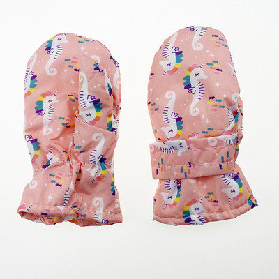 Nove zimske tople plišane rukavice za klizanje na snijegu za daskanje za bebe za djevojčice i dječake rukavice za skijanje s crtanim filmovima, dječje vodootporne skijaške rukavice