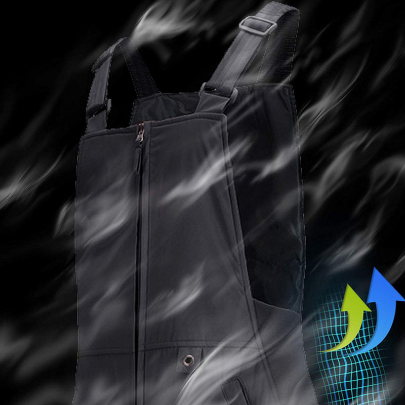 Salopete de iarnă Pantaloni de schi Ripstop Pantaloni confortabili de schi pentru zăpadă Salopete termice multifuncționale rezistente la uzură pentru schi