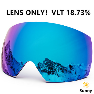 JULI Profesionalne magnetske skijaške naočale dvoslojne leće protiv magljenja UV400 velika skijaška maska naočale naočale za snowboard za muškarce žene