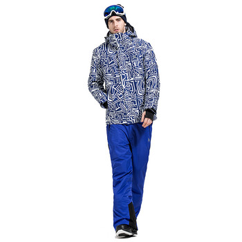 Outdoor Keep Warm Jacket για σκι Χειμερινό μπουφάν Ανδρικά ρούχα για σκι Στολή για σκι Ανδρικά ρούχα