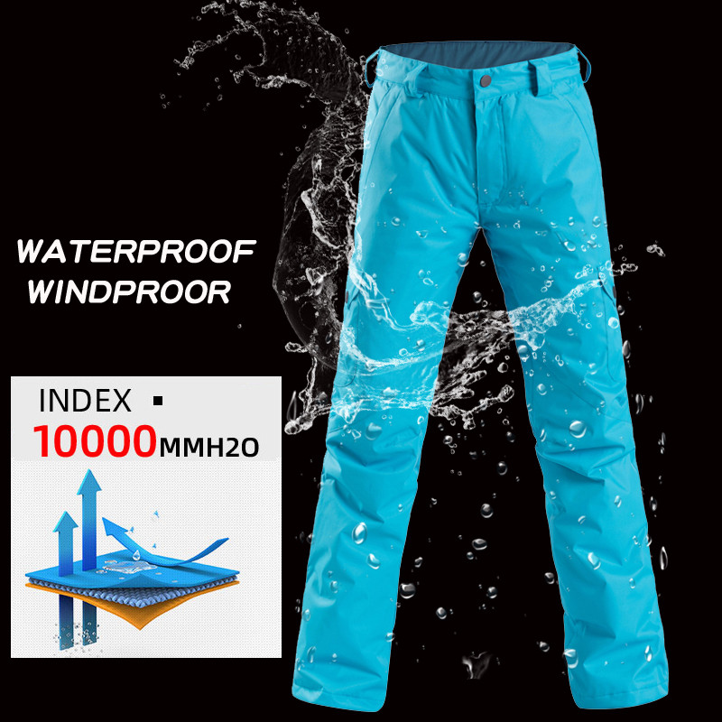 Υψηλής ποιότητας Snowboard Ski Pants Για Γυναικεία Αντιανεμικό Εξωτερικό Αδιάβροχο Ζεστό Γυναικείο Παντελόνι Χιονιού Χειμερινό Παντελόνι Snowboard Σκι