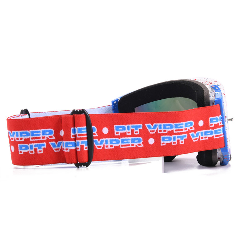 PIT VIPER Originalna kutija Skijaške naočale protiv magljenja Sportske naočale Muškarci Žene Sunčane naočale za motorne sanke UV400 Naočale za snijeg i snowboard