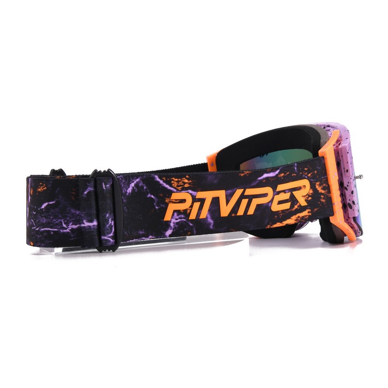 PIT VIPER Originalna kutija Skijaške naočale protiv magljenja Sportske naočale Muškarci Žene Sunčane naočale za motorne sanke UV400 Naočale za snijeg i snowboard