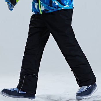 Χειμερινό παντελόνι για κορίτσια για σκι Αντιανεμικό παντελόνι Παιδικό αδιάβροχο θερμικό παντελόνι snowboard Παιδικό παντελόνι για αγόρια για σκι