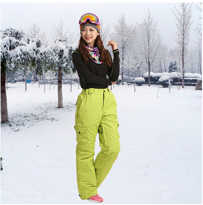 Značkové dámske lyžiarske a snowboardové nohavice Marsnow, vetruodolné, nepremokavé, priedušné, dvojvrstvové, zimné