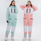 Salopetă termică pentru snowboarding pentru femei Salopete de zăpadă dintr-o bucată pentru femei Sport de munte pentru femei Salopete de schi pentru femei