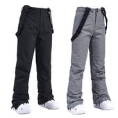 -30 stupňové vonkajšie snehové nohavice, dámske nohavice s elastickým pásom, zimné korčuliarske nohavice, lyžiarske outdoorové lyžiarske nohavice pre mužov