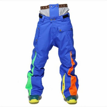 StormRunner Гореща разпродажба Зимен нов стил Мъжки панталони за сняг Безплатна доставка Борд Водоустойчив топъл предпазител за кръста Мъжки ски панталони
