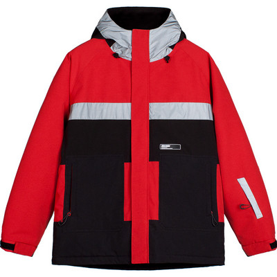 Zimná športová snehová bunda pre mužov, outdoorová teplá lyžiarska bunda pre ženy, reflexná s kapucňou, snowboardová dámska vrchná bielizeň, vetruodolná tepláková súprava