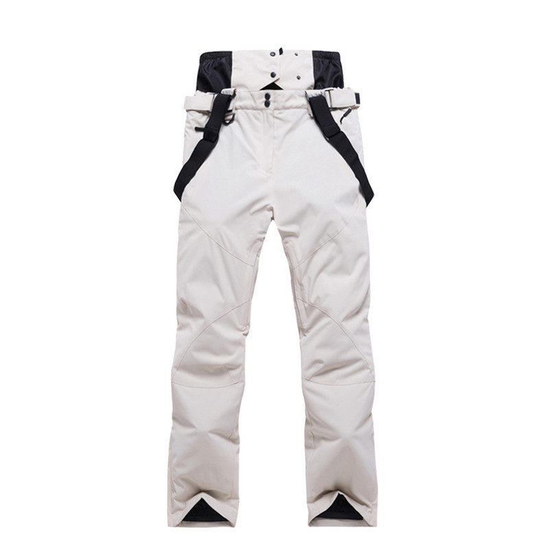 Nové lyžiarske nohavice pre mužov a ženy, outdoorové vysoko kvalitné vetruodolné, nepremokavé, teplé, párové zimné nohavice, lyžiarske a snowboardové nohavice