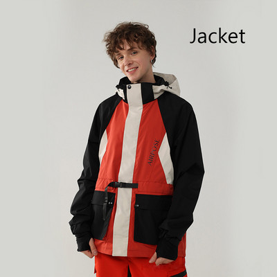 Nová top lyžiarska bunda pre ženy, lyžiarsky oblek, zahustená pánska outdoorová športová snowboardová bunda, teplá zimná obuv, voľné, vetruodolné, nepremokavé