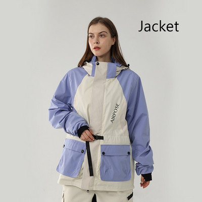 Nová top lyžiarska bunda pre ženy, lyžiarsky oblek, zahustená pánska outdoorová športová snowboardová bunda, teplá zimná obuv, voľné, vetruodolné, nepremokavé