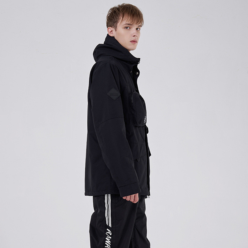 2022 Horská lyžiarska bunda s kapucňou, dámska zimná športová pánska snehová outdoorová bunda, teplá pánska snowboardová vetruodolná nepremokavá vrchná bunda