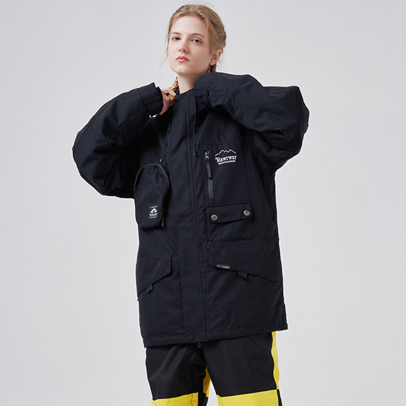 2022 Horská lyžiarska bunda s kapucňou, dámska zimná športová pánska snehová outdoorová bunda, teplá pánska snowboardová vetruodolná nepremokavá vrchná bunda
