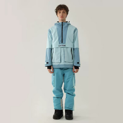 Γυναικείο κοστούμι σκι χειμώνα 2022 Ζεστό τζάκετ για σνόουμπορντ εξωτερικού χώρου Ανδρικές φόρμες με κουκούλα σετ σκι Αντιανεμικό αδιάβροχο παντελόνι χιονιού