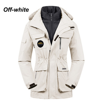 Zimný lyžiarsky overal pre ženy, vysoko kvalitná lyžiarska bunda, nohavice, teplé, nepremokavé, vetruodolné, lyžiarske a snowboardové overaly