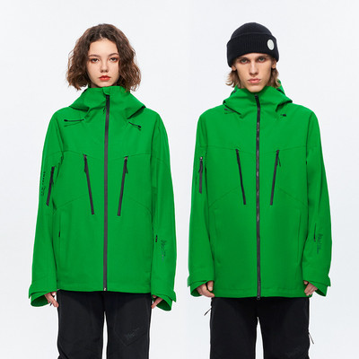 Zimná lyžiarska bunda pre mužov, lyžovanie, zahustená teplá dámska outdoorová snowboardová bunda, vetruodolná, nepremokavá, s kapucňou, voľná zimná bunda