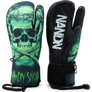 Pánske/dámske lyžiarske rukavice z pravej kože, palčiaky, nepremokavé, dotykové, snowboardové rukavice, zimné teplé flísové rukavice na snežný skúter a motocykel