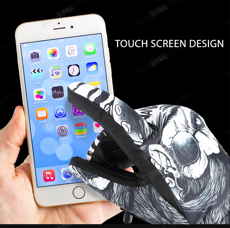 Pánske/dámske lyžiarske rukavice z pravej kože, palčiaky, nepremokavé, dotykové, snowboardové rukavice, zimné teplé flísové rukavice na snežný skúter a motocykel