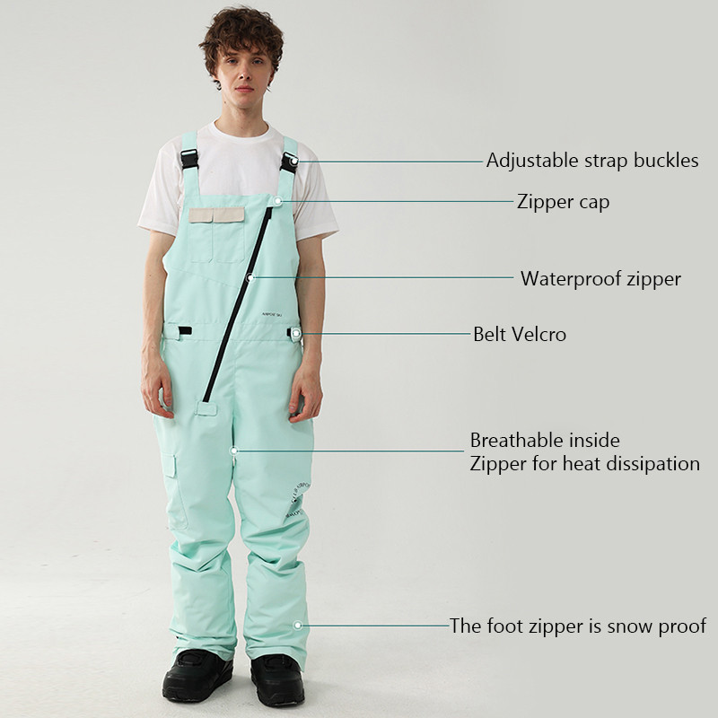 Lyžiarske nohavice Dámske overaly Pánske nové jednodielne outdoorové športové snowboardové súpravy Udržujte v teple lyžiarsky oblek Vetruodolné nepremokavé overaly