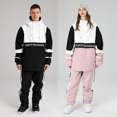 Pánske a dámske oversize lyžiarske overaly, zimné a outdoorové, teplé, vetruodolné, nepremokavé, lyžiarske a snowboardové overaly, pánske a dámske lyžiarske bundy a nohavice.