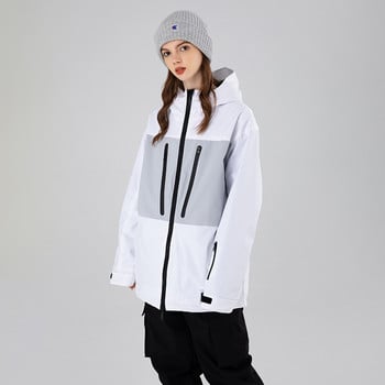 Νέα μπουφάν σκι Γυναικεία σπορ για εξωτερικούς χώρους Μπουφάν Snowboard Ζεστές στολές σκι που αναπνέουν αντιανεμικό αδιάβροχο χειμωνιάτικο παλτό